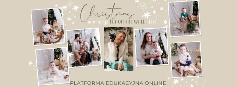 kulisy sesji swiatecznej