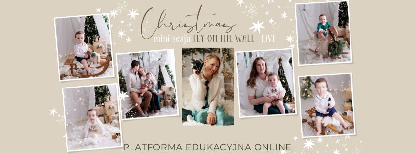 kulisy sesji swiatecznej